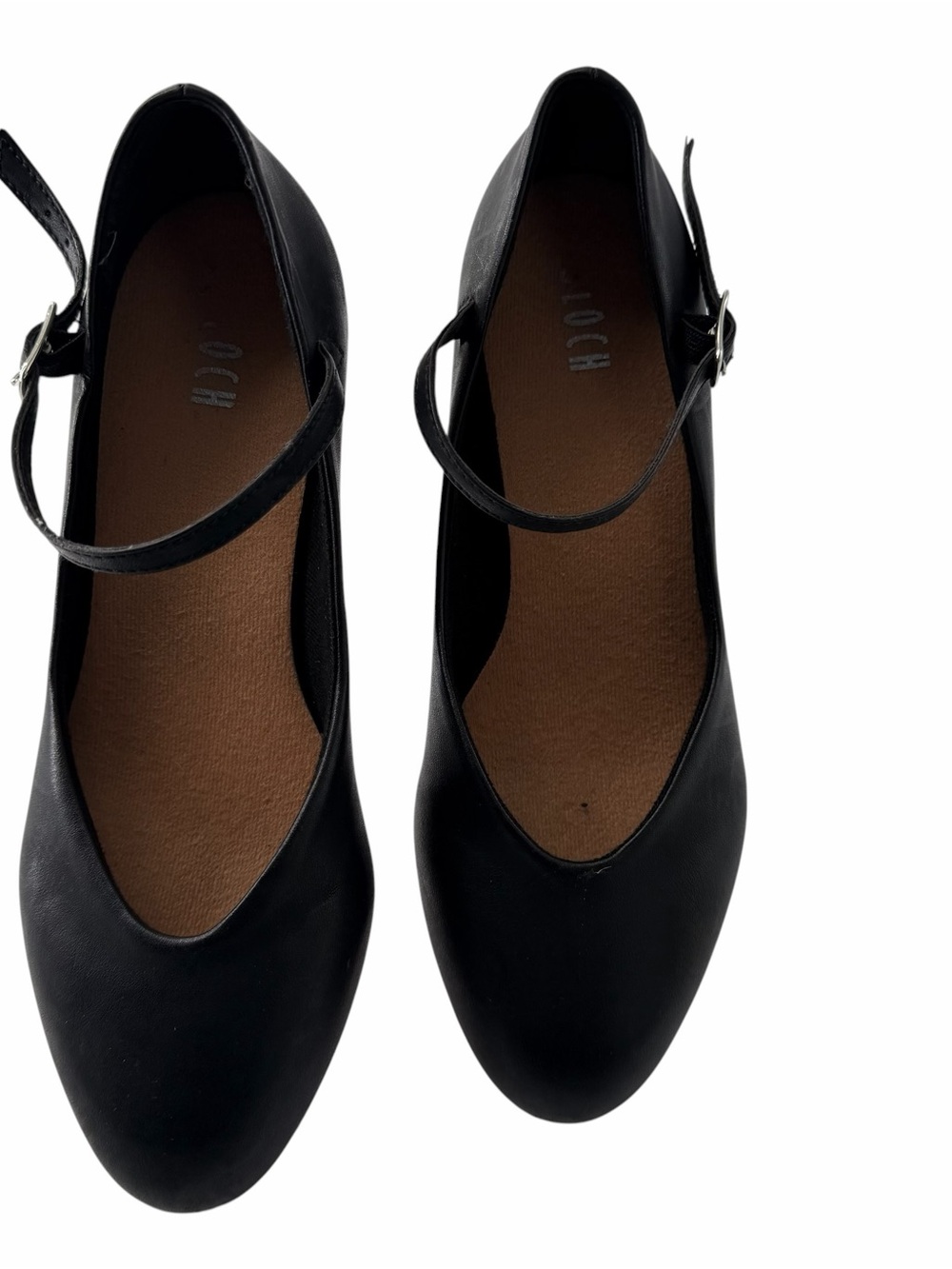 Bloch Broadway-Lo Character Black Dance Performance Mary Jane Shoes Women’s S 7M